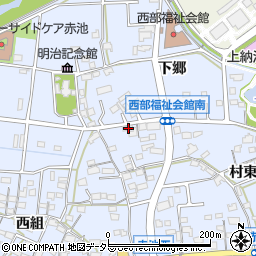 愛知県日進市赤池町村東200周辺の地図