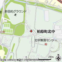 兵庫県丹波市柏原町北中469周辺の地図