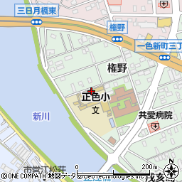 名古屋市立正色小学校周辺の地図