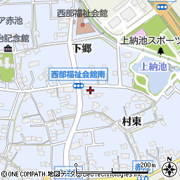 愛知県日進市赤池町村東126周辺の地図