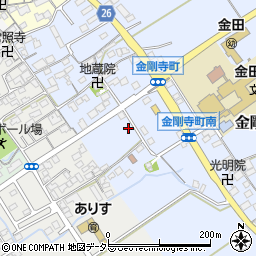 滋賀県近江八幡市金剛寺町333周辺の地図