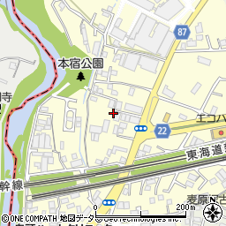 静岡県駿東郡長泉町本宿261周辺の地図