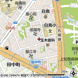 愛知県名古屋市熱田区白鳥2丁目6周辺の地図