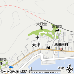 千葉県鴨川市天津1645周辺の地図