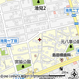 愛知県名古屋市天白区元八事2丁目61周辺の地図