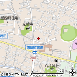 愛知県豊田市四郷町天道90-9周辺の地図