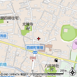 愛知県豊田市四郷町天道90-9周辺の地図