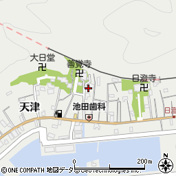 千葉県鴨川市天津1872周辺の地図