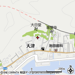 千葉県鴨川市天津1552周辺の地図