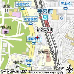 相川はり灸院周辺の地図