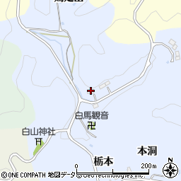 愛知県豊田市山谷町鶏足山周辺の地図