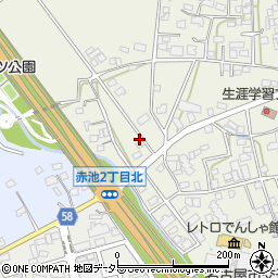 愛知県日進市浅田町西前田132周辺の地図