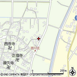 滋賀県野洲市吉川1076周辺の地図