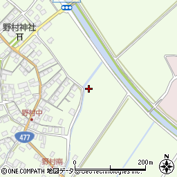 滋賀県近江八幡市野村町3360周辺の地図