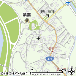 滋賀県近江八幡市野村町853周辺の地図