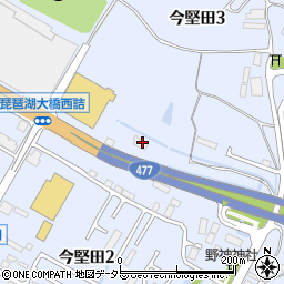 山よし 堅田店周辺の地図