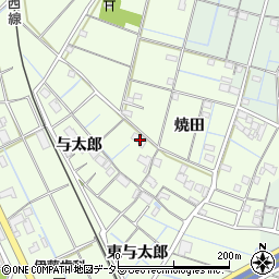 愛知県弥富市五之三町与太郎28周辺の地図