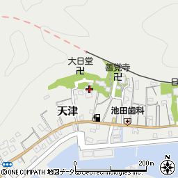 千葉県鴨川市天津1571周辺の地図