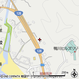 千葉県鴨川市天津3170-1周辺の地図