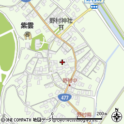 滋賀県近江八幡市野村町871周辺の地図
