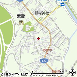 滋賀県近江八幡市野村町869周辺の地図