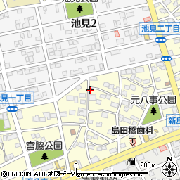 愛知県名古屋市天白区元八事2丁目78周辺の地図