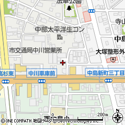 丹羽鐵株式会社周辺の地図