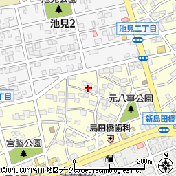 愛知県名古屋市天白区元八事2丁目周辺の地図