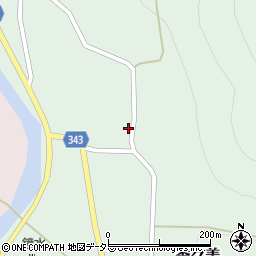 岡山県苫田郡鏡野町香々美54周辺の地図
