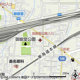 静岡県駿東郡長泉町下土狩185-2周辺の地図