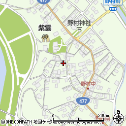 滋賀県近江八幡市野村町852周辺の地図