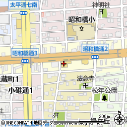 東海マツダ昭和橋店周辺の地図