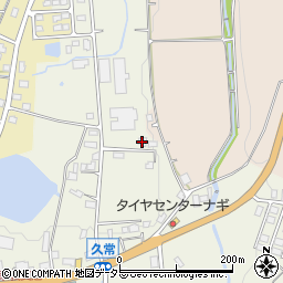 岡山県勝田郡奈義町久常301周辺の地図