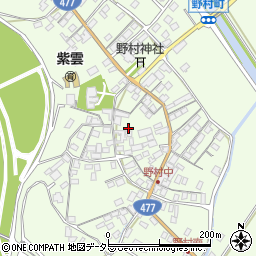 滋賀県近江八幡市野村町870周辺の地図