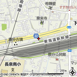 静岡県駿東郡長泉町下土狩1590-5周辺の地図