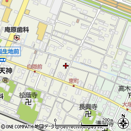 芦川加工紙周辺の地図