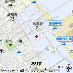 滋賀県近江八幡市金剛寺町593周辺の地図