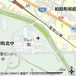 兵庫県丹波市柏原町北中150周辺の地図