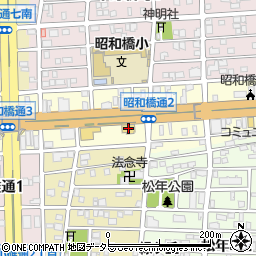 麻雀上海闘龍門　中川昭和橋店周辺の地図