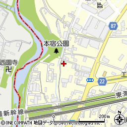 静岡県駿東郡長泉町本宿276-3周辺の地図