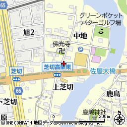 愛知県海部郡蟹江町蟹江新田中地49周辺の地図