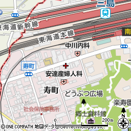 みつばち薬局 三島駅前店周辺の地図