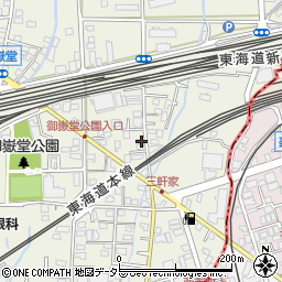 静岡県駿東郡長泉町下土狩198周辺の地図