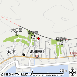 千葉県鴨川市天津1790周辺の地図