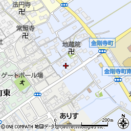 滋賀県近江八幡市金剛寺町600周辺の地図