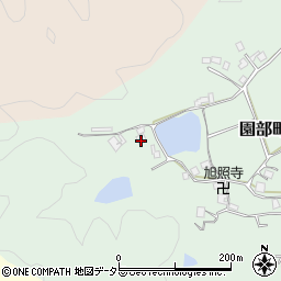 京都府南丹市園部町瓜生野湯屋ノ谷周辺の地図