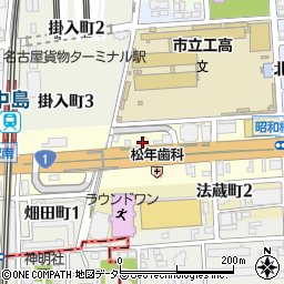 エルフィン昭和橋通周辺の地図