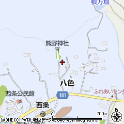 千葉県鴨川市八色1112周辺の地図