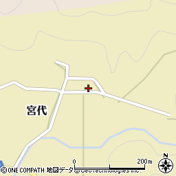 兵庫県丹波篠山市宮代361周辺の地図