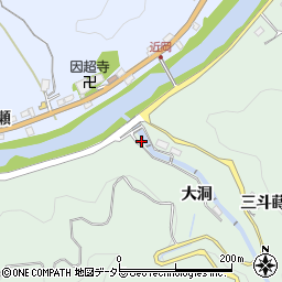 愛知県豊田市篭林町周辺の地図
